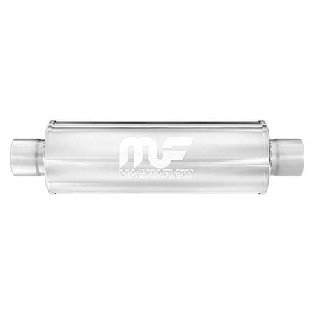 Powerhouse 14 in. Body Performance Exhaust Stainless Steel Muffler PO3634920